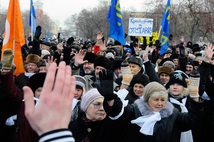 Митинг за честные выборы заявили в Красноярске на 5 тыс. человек