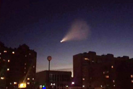 Экипажи самолетов увидели светящийся объект в небе над Томском