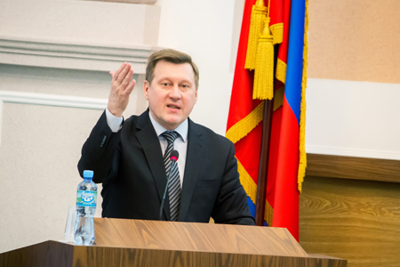 «Мы с вами одной партии»: каким видит мэр Локоть Новосибирск в 2017 году