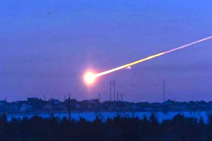 Крупный метеорит упал в Хакасии