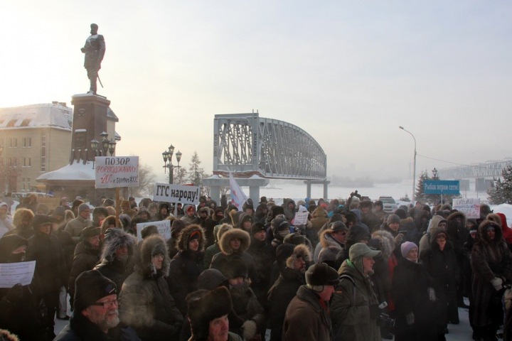 Активисты наметили новый митинг против повышения тарифов в Новосибирске