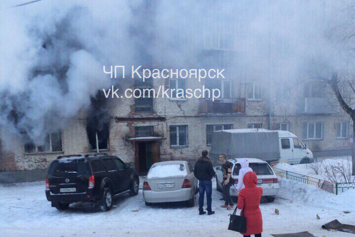 Взрыв газа произошел в жилом доме в Красноярске 
