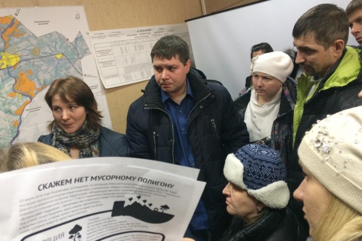 Общественные слушания: аэродром Ельцовка предложит перенести мусорный завод у Издревой