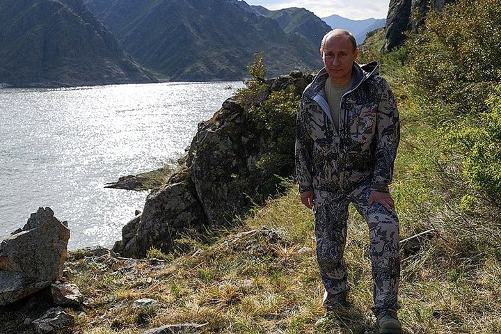 Владимира Путина заметили в Хакасии
