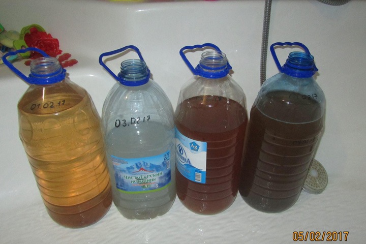 Питьевая вода в Тайге загрязнена марганцем и фенолом