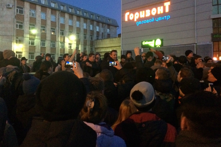 Томский штаб Навального эвакуировали из-за сообщения о бомбе