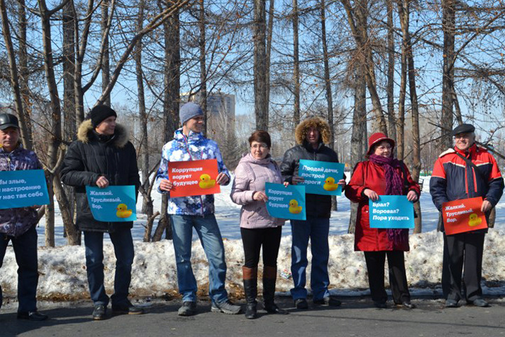 Организаторов новосибирских митингов против коррупции обвинили в нарушении закона