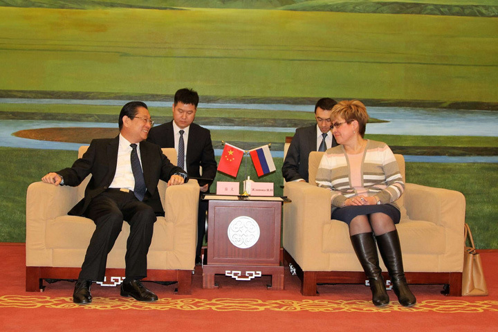 Наталью Жданову похвалили в Пекине за знание китайского языка