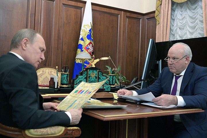 Глава Хакасии заявил Путину об отсутствии проблем с жильем для погорельцев
