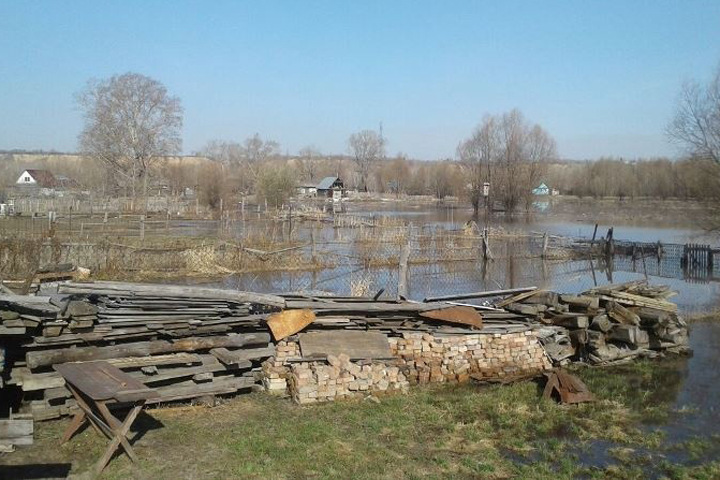 Микрорайон затопило в Барнауле