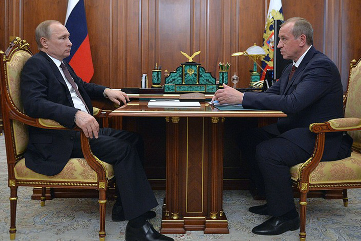 Иркутский губернатор ждет Путина
