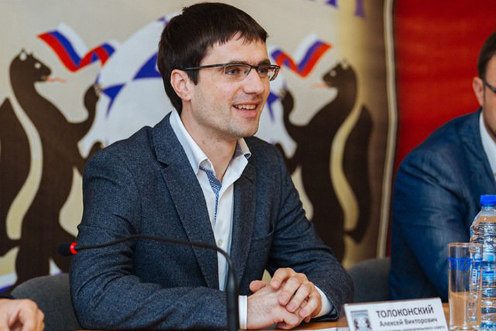 Толоконский-младший назначен главным по спорту в Новосибирске