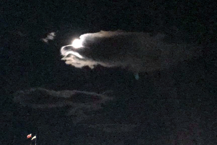 Цыденову привиделся дракон в небе над Улан-Удэ