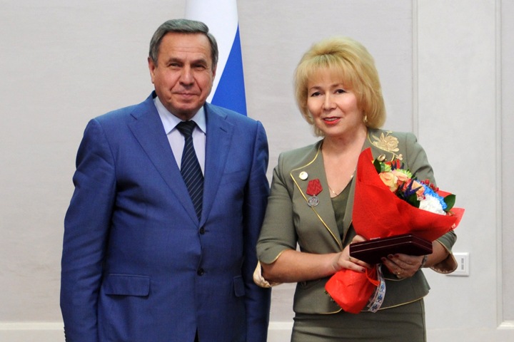 Генеральный директор «Новосибирскэнергосбыта» награждена медалью ордена «За заслуги перед Отечеством» II степени