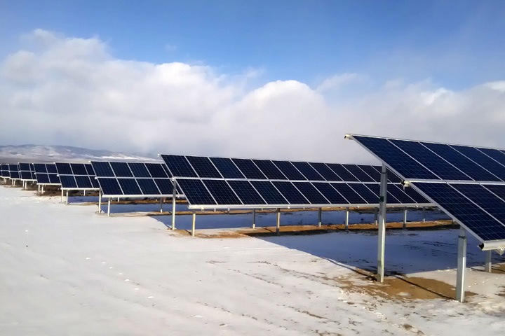 Первую солнечную электростанцию запустили в Бурятии