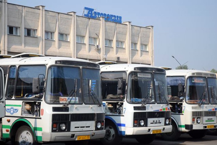 Две трети междугородних автобусов не вышли на маршрут в Омской области