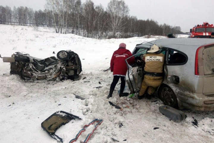 Шестеро погибли в аварии на трассе Новосибирск-Барнаул