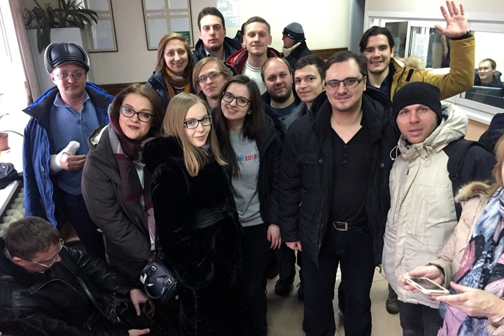 Сибирские суды начали штрафовать задержанных на «Забастовке избирателей»