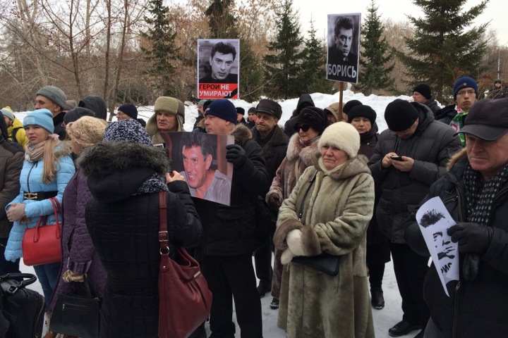 Новосибирцы заявили шествие в память о Борисе Немцове