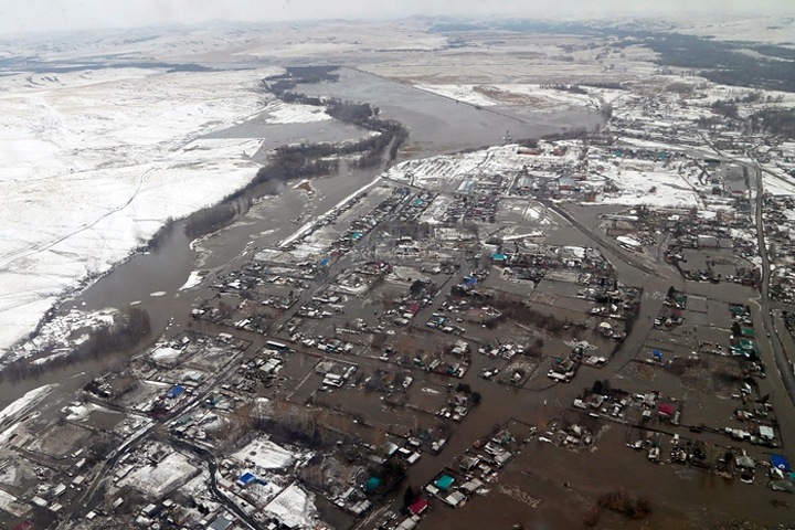 Паводок затопил семь поселений Алтайского края