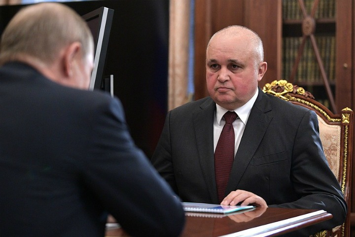 Путин поместил эффективность Тулеева на 73 место в России: стенограмма
