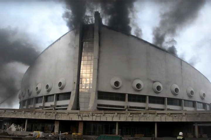 Ученые: Сгоревший в Красноярске объект Универсиады будет иметь проблемы с выводом людей