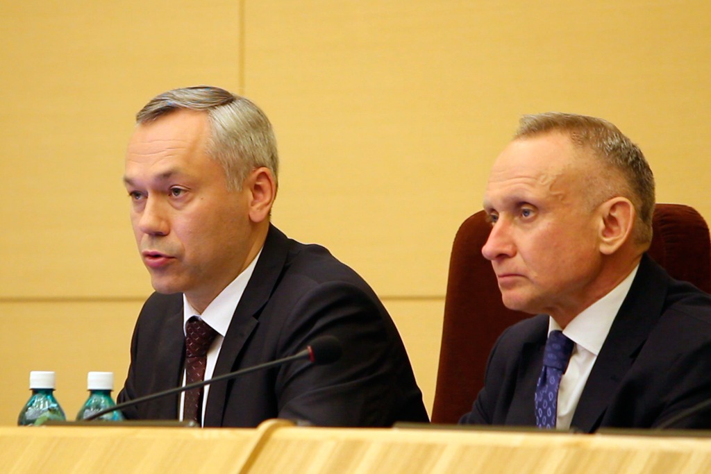 Андрей Травников и Андрей Панферов
