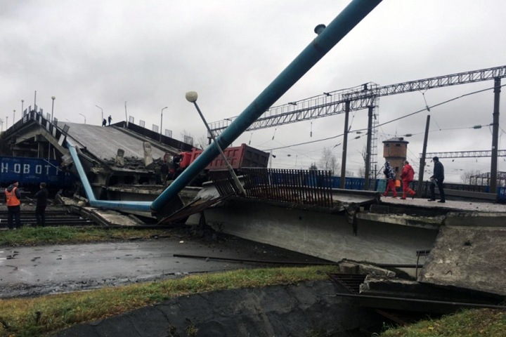 Обрушение моста в Амурской области не задержало поезда на Транссибе