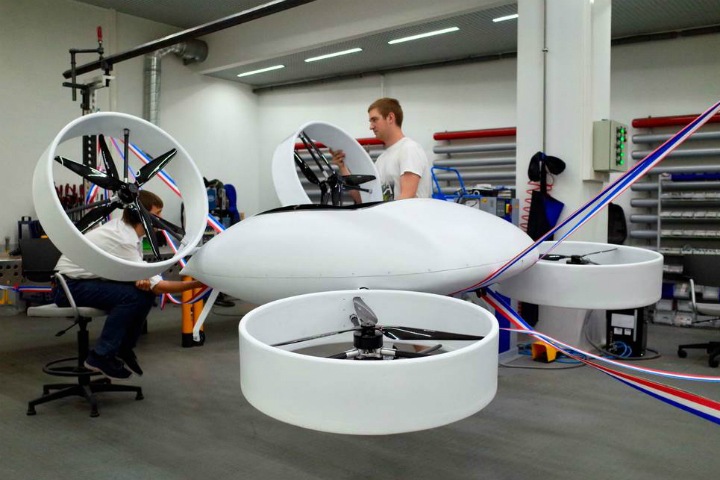 Российские инженеры собрали прототип летающего такси. Его хотят вывести на рынок уже в 2020 году