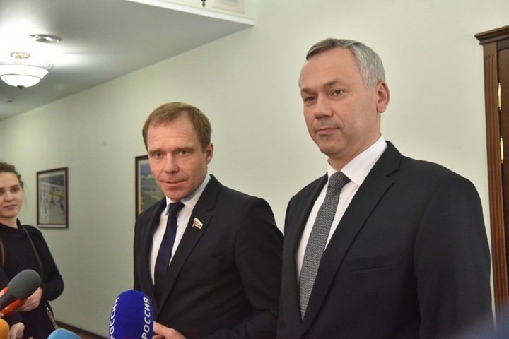 Травников встретился с делегацией Совета Федерации