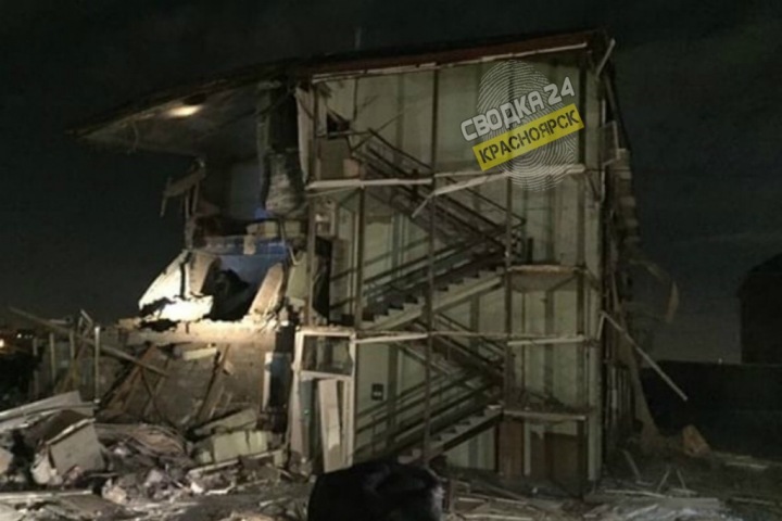 Красноярский СК завел дело после взрыва в жилом доме