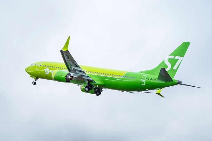 S7 объявила о временном отказе от лайнеров Boeing 737 MAX