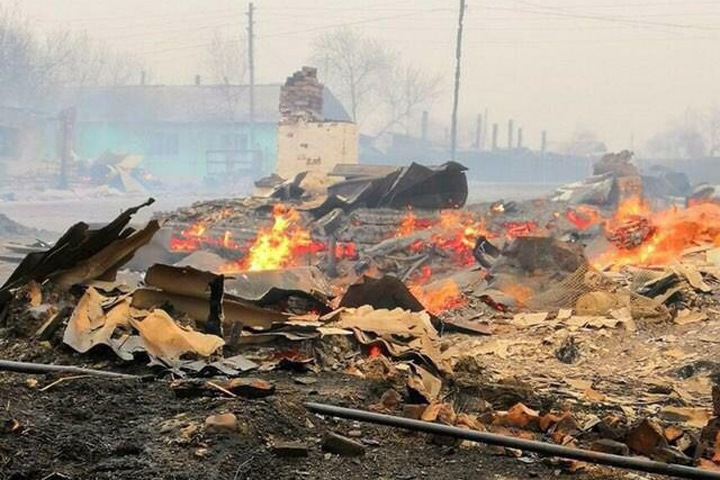 Забайкальские власти начали выплачивать по 10 тыс. рублей пострадавшим от пожаров