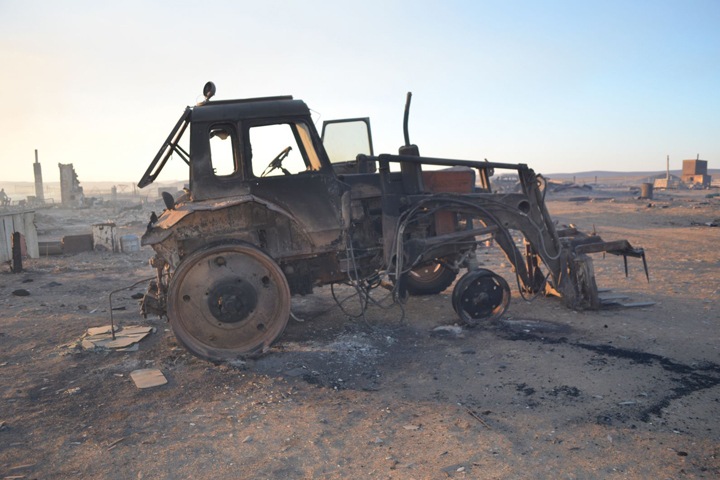 22 трактора и 14 тыс. голов скота сгорели в пожарах на территории Забайкалья