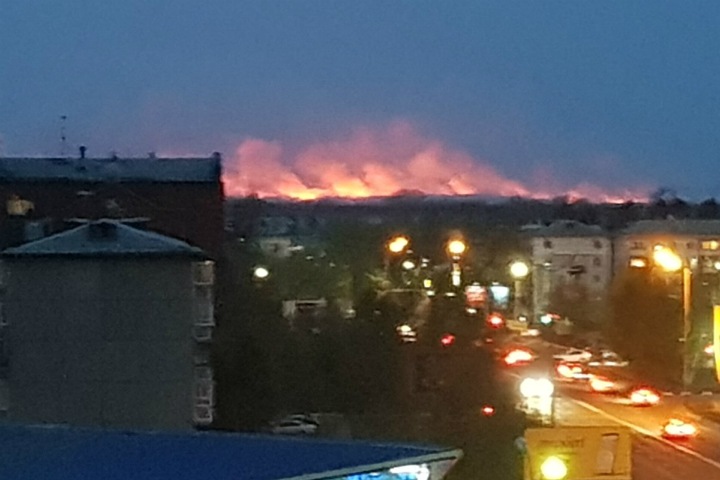 Природные пожары подошли к Иркутску