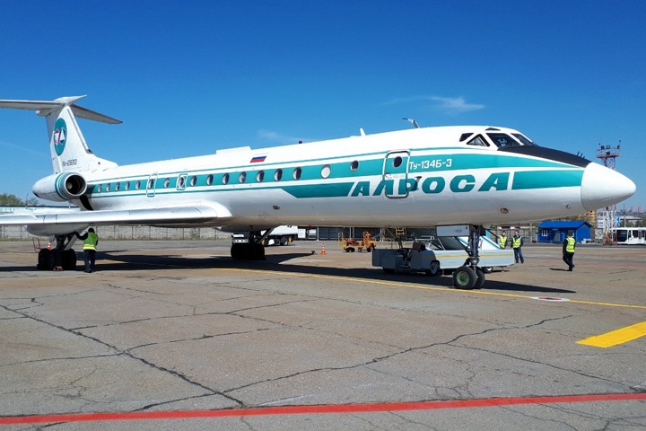 Последний рейс Ту-134 в России пришелся на Иркутск