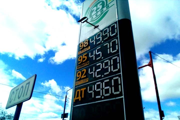Бензин в Красноярске подорожал во второй раз за две недели