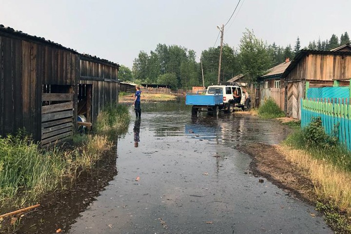 Почти 40 человек эвакуированы из-за паводка в Красноярском крае