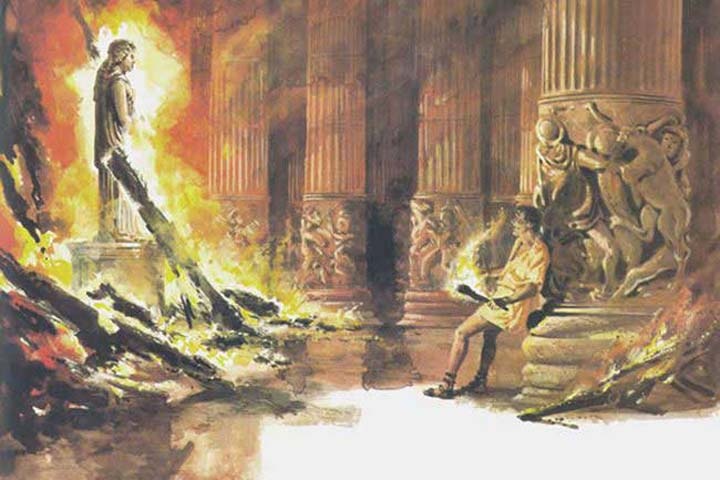 Глава Хакасии перепутал поджигателя Герострата с историком Геродотом