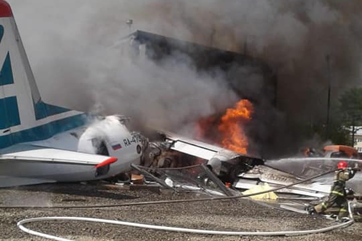 Названа причина катастрофы Ан-24 в Бурятии