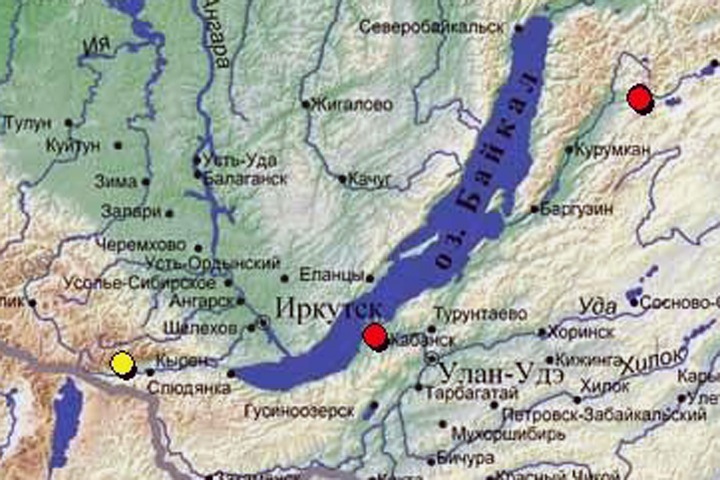 Землетрясение произошло в Прибайкалье
