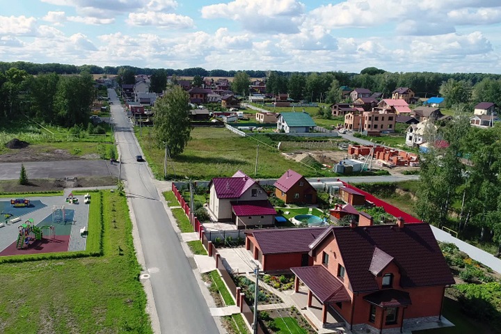 Власти Новосибирской области предложили увеличить площадь участков под коттеджи