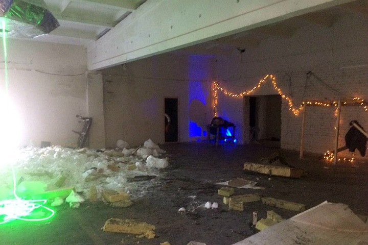 Что осталось от рухнувшего клуба в новосибирском Академгородке