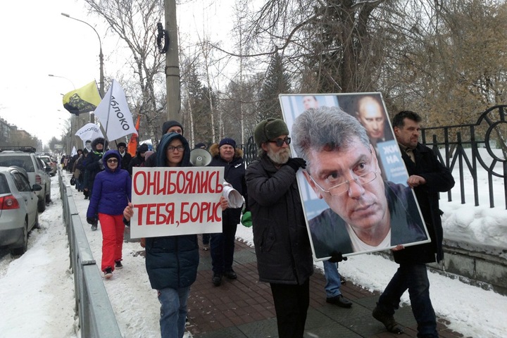 Новосибирцы выйдут на митинг памяти Немцова