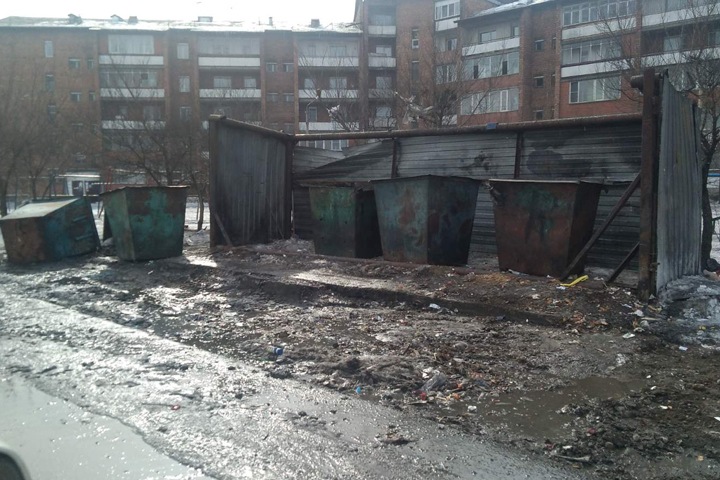 Власти Кызыла ввели режим ЧС из-за мусора на улицах