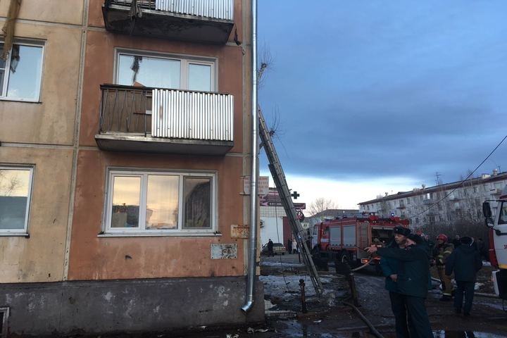 Взрыв газа в доме под Красноярском. Есть погибший