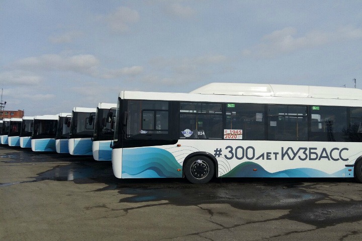 Новые автобусы вышли на маршруты Кемерова
