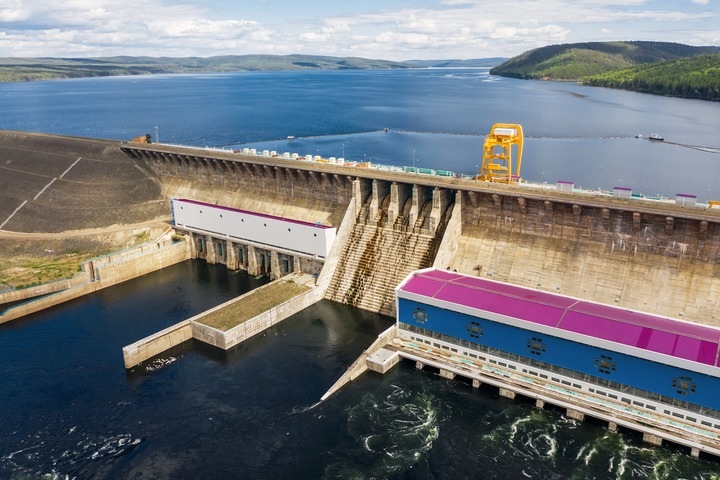 Богучанская ГЭС переходит на новый режим расходов