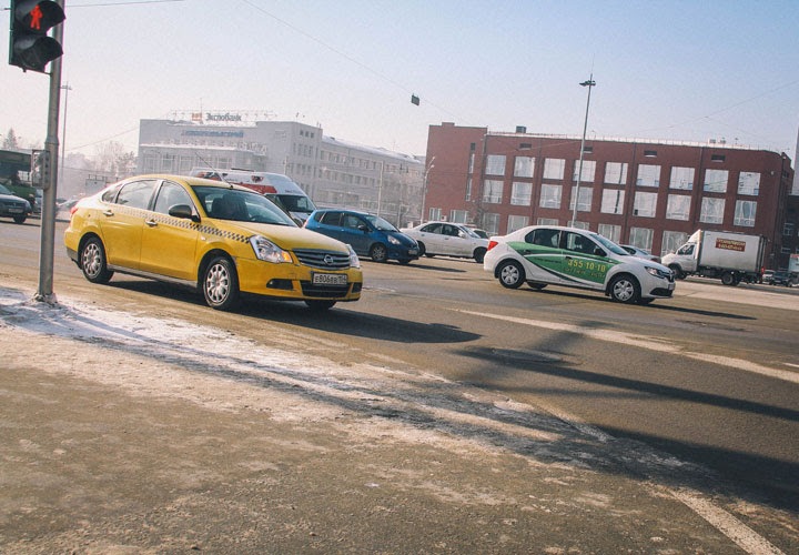 «Вести» рассказали о забастовке таксистов в Новосибирске