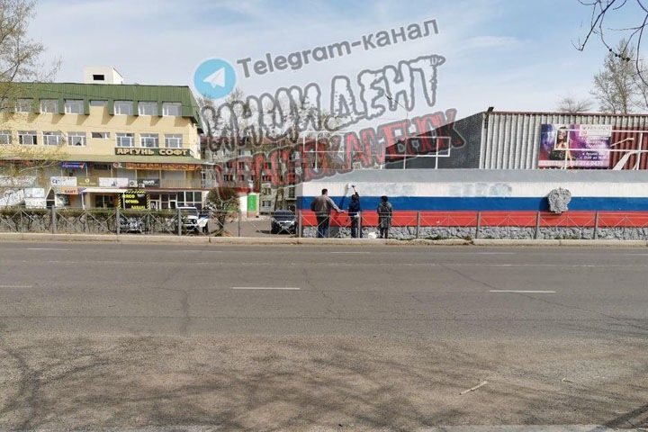 Забайкальский мэр пожаловался в ФСБ на нецензурное граффити о Путине